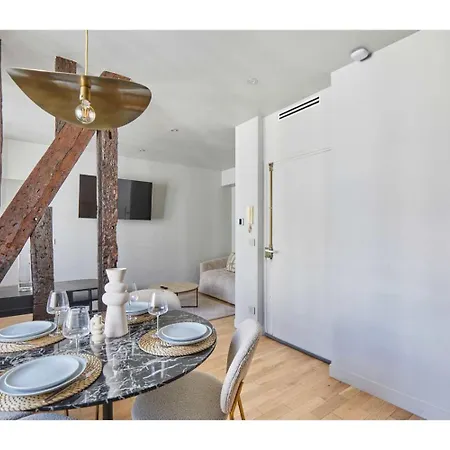 Apartmán Bastille - Le Marais Paříž
